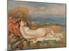 The Nude in the Grass-Pierre-Auguste Renoir-Mounted Giclee Print