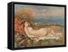 The Nude in the Grass-Pierre-Auguste Renoir-Framed Stretched Canvas