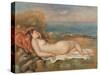The Nude in the Grass-Pierre-Auguste Renoir-Stretched Canvas