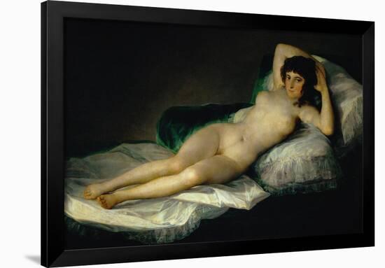 The Nude Maja, circa 1800-Francisco de Goya-Framed Giclee Print