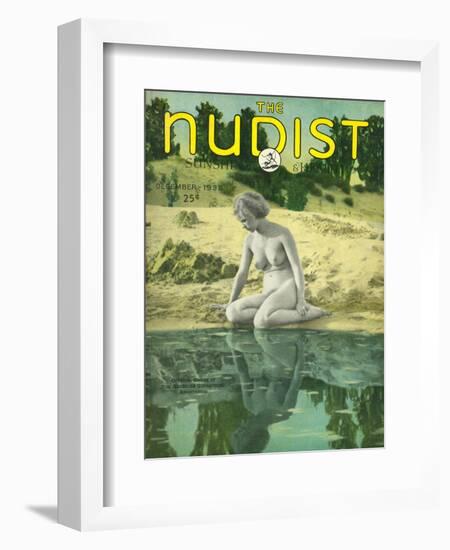 The Nudist, Nudity Magazine, USA, 1938-null-Framed Giclee Print