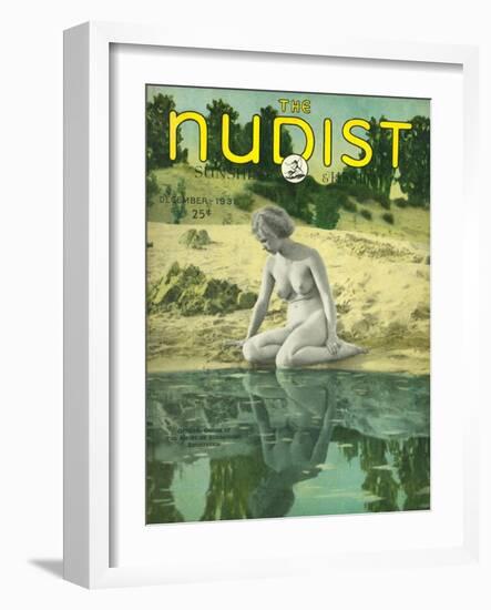 The Nudist, Nudity Magazine, USA, 1938-null-Framed Giclee Print