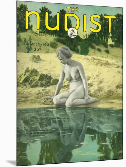 The Nudist, Nudity Magazine, USA, 1938-null-Mounted Giclee Print