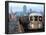 The Number 7 Train Runs Through the Queens Borough of New York-null-Framed Photographic Print