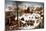 The Numbering at Bethlehem, 1566-Pieter Bruegel the Elder-Mounted Giclee Print