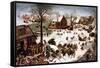 The Numbering at Bethlehem, 1566-Pieter Bruegel the Elder-Framed Stretched Canvas