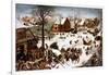 The Numbering at Bethlehem, 1566-Pieter Bruegel the Elder-Framed Giclee Print