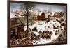 The Numbering at Bethlehem, 1566-Pieter Bruegel the Elder-Framed Giclee Print