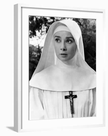 The Nun's Story, Audrey Hepburn, 1959-null-Framed Photo