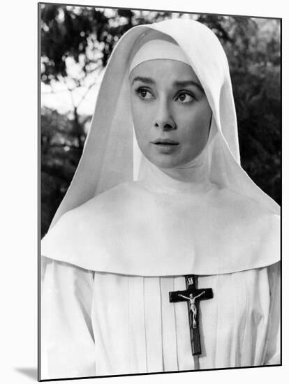 The Nun's Story, Audrey Hepburn, 1959-null-Mounted Photo