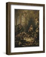 The Nuns' Meal-Alessandro Magnasco-Framed Giclee Print