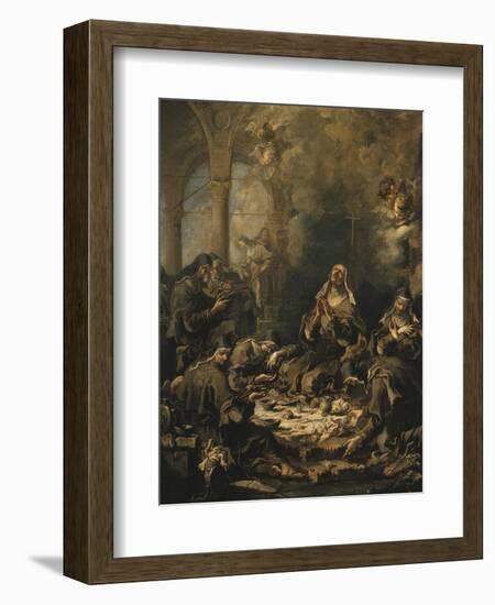 The Nuns' Meal-Alessandro Magnasco-Framed Giclee Print