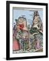 The Nuremberg Chronicle-Hartmann Schedel-Framed Giclee Print