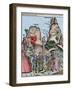 The Nuremberg Chronicle-Hartmann Schedel-Framed Giclee Print