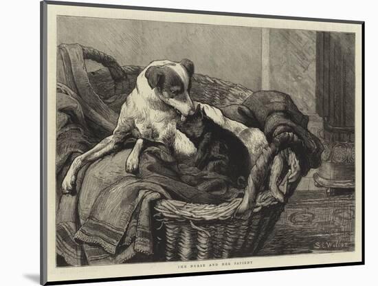 The Nurse and Her Patient-Samuel Edmund Waller-Mounted Giclee Print