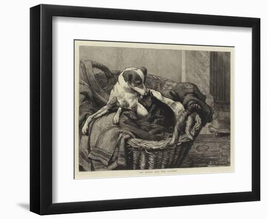 The Nurse and Her Patient-Samuel Edmund Waller-Framed Premium Giclee Print