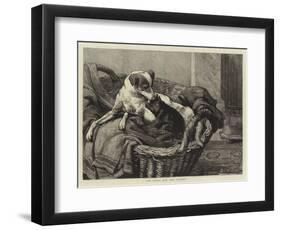 The Nurse and Her Patient-Samuel Edmund Waller-Framed Premium Giclee Print