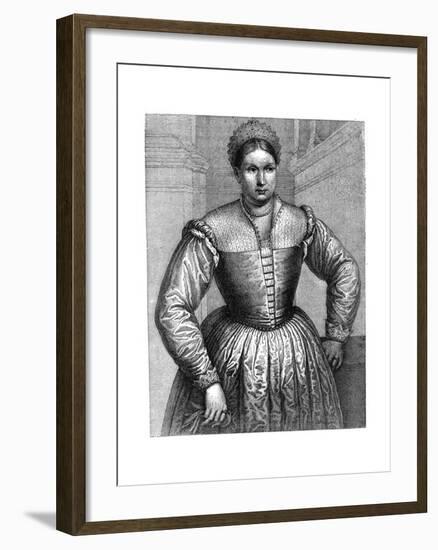 The Nurse of the Medici Family, 1882-Paris Bordone-Framed Giclee Print