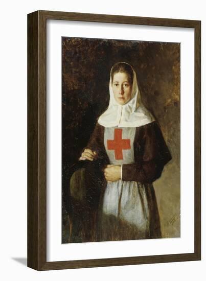 The Nurse-Nikolai Alexandrovich Yaroshenko-Framed Giclee Print