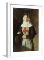 The Nurse-Nikolai Alexandrovich Yaroshenko-Framed Giclee Print