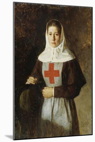 The Nurse-Nikolai Alexandrovich Yaroshenko-Mounted Giclee Print