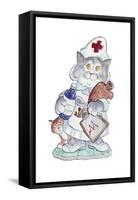 The Nurse-Bill Bell-Framed Stretched Canvas