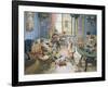 The Nursery, 1889-Fritz von Uhde-Framed Giclee Print