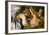 The Nursing of Saint Sebastian, 1622-Theodore van Baburen-Framed Giclee Print