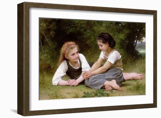 The Nut Gatherers, 1882-William Adolphe Bouguereau-Framed Giclee Print