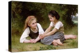 The Nut Gatherers, 1882-William Adolphe Bouguereau-Stretched Canvas