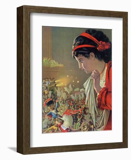 The Nutcracker Prince and the Mouse King, Illustration from "The Nutcracker"-Carl Offterdinger-Framed Giclee Print