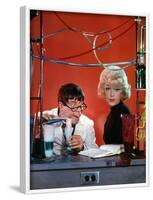 The Nutty Professor 1963 Directed by Jerry Lewis Jerry Lewis and Stella Stevens.-null-Framed Photo