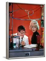 The Nutty Professor 1963 Directed by Jerry Lewis Jerry Lewis and Stella Stevens.-null-Framed Photo