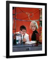 The Nutty Professor 1963 Directed by Jerry Lewis Jerry Lewis and Stella Stevens.-null-Framed Photo