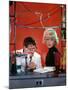 The Nutty Professor 1963 Directed by Jerry Lewis Jerry Lewis and Stella Stevens.-null-Mounted Photo