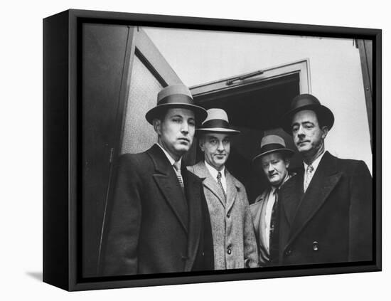 The Nyc Detectives Who Arrested the "Mad Bomber" George Metesky-Peter Stackpole-Framed Stretched Canvas