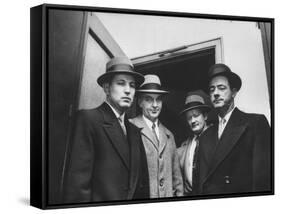 The Nyc Detectives Who Arrested the "Mad Bomber" George Metesky-Peter Stackpole-Framed Stretched Canvas