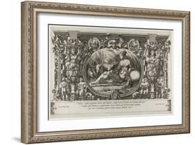 The Nymph of Fontainbleau, 1554-Pierre Milan-Framed Giclee Print