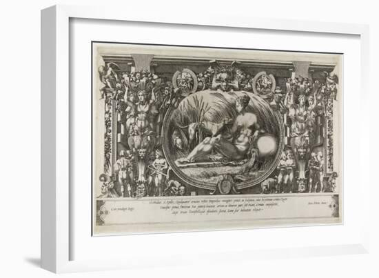 The Nymph of Fontainbleau, 1554-Pierre Milan-Framed Giclee Print