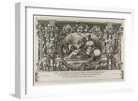 The Nymph of Fontainbleau, 1554-Pierre Milan-Framed Giclee Print