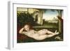 The Nymph of the Spring, after 1537-Lucas Cranach the Elder-Framed Giclee Print