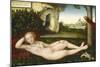 The Nymph of the Spring, after 1537-Lucas Cranach the Elder-Mounted Giclee Print