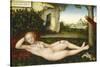 The Nymph of the Spring, after 1537-Lucas Cranach the Elder-Stretched Canvas