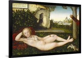 The Nymph of the Spring, after 1537-Lucas Cranach the Elder-Framed Giclee Print