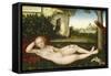 The Nymph of the Spring, after 1537-Lucas Cranach the Elder-Framed Stretched Canvas