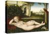 The Nymph of the Spring, after 1537-Lucas Cranach the Elder-Stretched Canvas