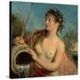 The Nymph of the Spring (Oil on Canvas)-Jean Antoine Watteau-Stretched Canvas