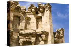 The Nymphaeum, Once the Roman city of Gerasa, Jerash, Jordan.-Nico Tondini-Stretched Canvas