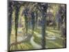 The Nymphs in the Garden, Les Nymphes dans un Jardin-Henri Martin-Mounted Giclee Print