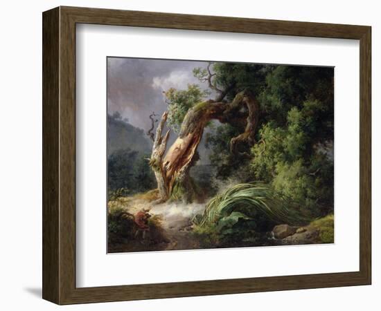 The Oak and the Reed, 1816-Achille Etna Michallon-Framed Giclee Print